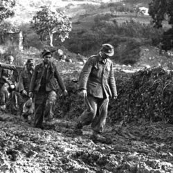 05_granatieri_tedeschi_catturati_sul_monte_Battaglia_e_scortati_verso_Castel_del_Rio_1944